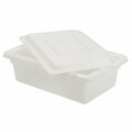 Razoredge 3.5 Gallon Food & Tote Box- 6 Inch - White RA3040134